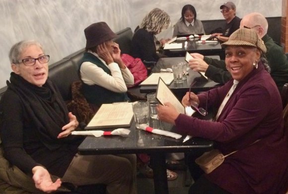 December 4th, 2017, was a big day for Roosevelt Island While the politicians hustled south to Cornell Tech, customers Wendy Hersh and Mary Coleman settled in at Nisi.